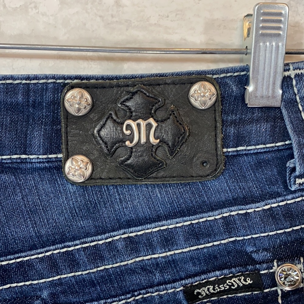 Miss me embellished boot jeans size 27 - Picture 12 of 16